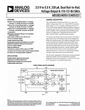 DataSheet AD5322A pdf